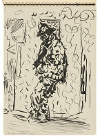 Arnold Peter Weisz-Kubínčan – Skicár 22 Človek s ranenou rukou 