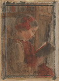 Jozef Hanula – Girl with a Book 
