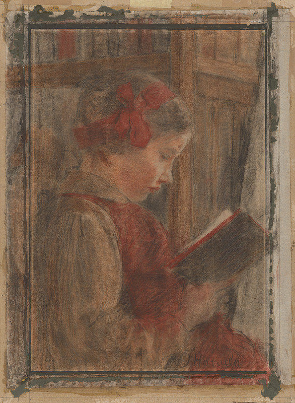 Jozef Hanula – Dievčatko s knižkou