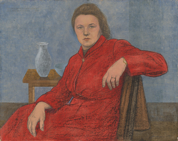 Ladislav Guderna – Study of Sculptress J. Kováčiková-Horová 