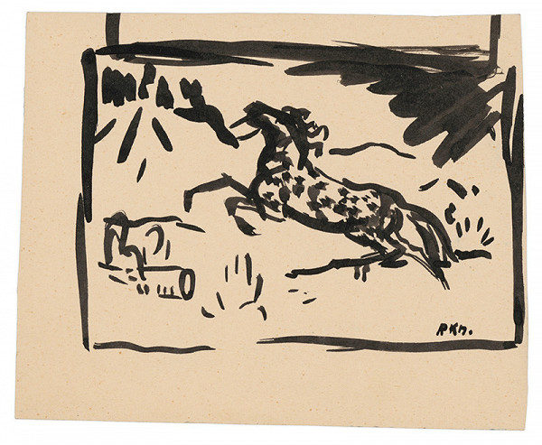 Arnold Peter Weisz-Kubínčan – Kôň a ženská tvár 