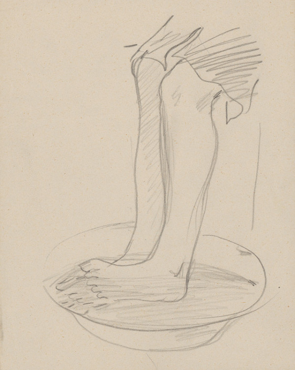 Arnold Peter Weisz-Kubínčan – Kúpeľ nôh