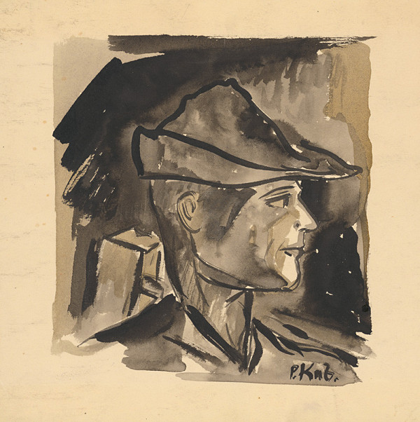 Arnold Peter Weisz-Kubínčan – Muž v klobúku