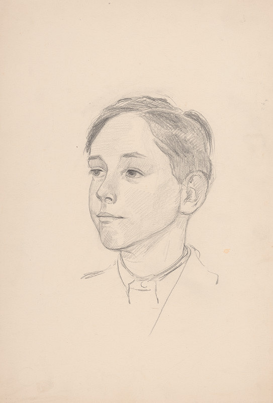 Arnold Peter Weisz-Kubínčan – Portrét dievčaťa