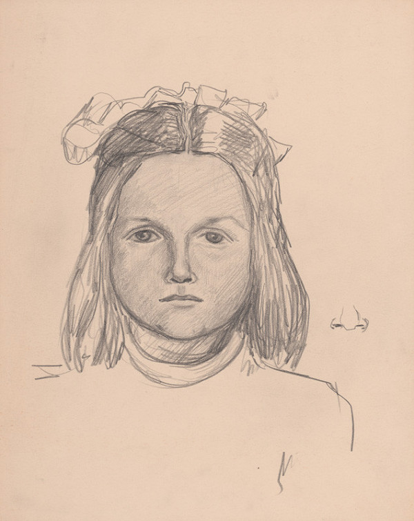 Arnold Peter Weisz-Kubínčan – Portrét dievčaťa