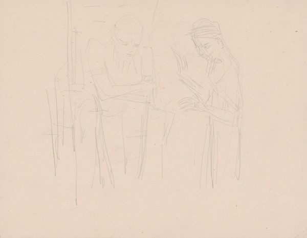 Arnold Peter Weisz-Kubínčan – Rôzne skice 