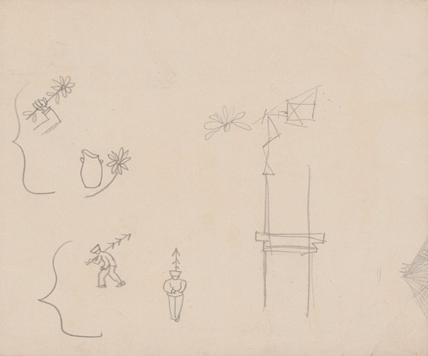 Arnold Peter Weisz-Kubínčan – Rôzne skice 