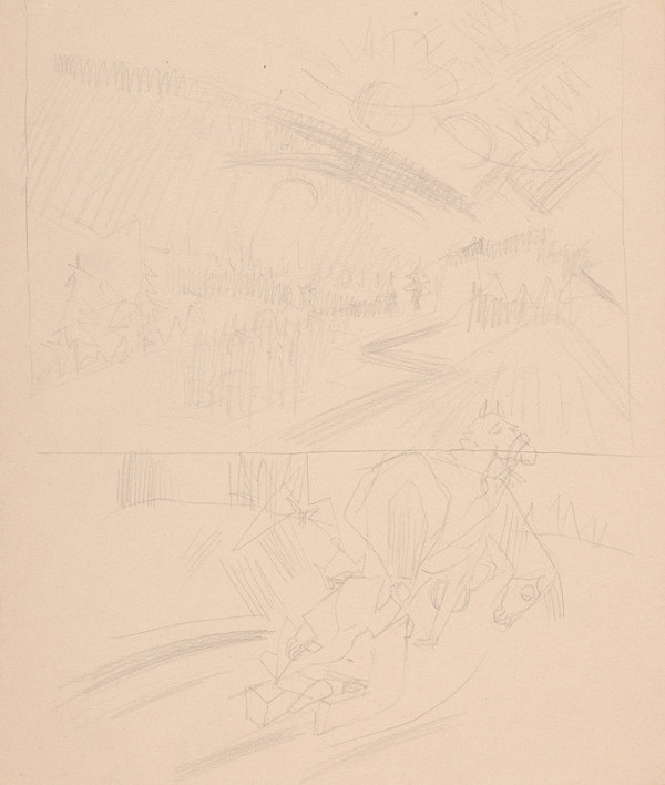 Arnold Peter Weisz-Kubínčan – Rôzne skice 