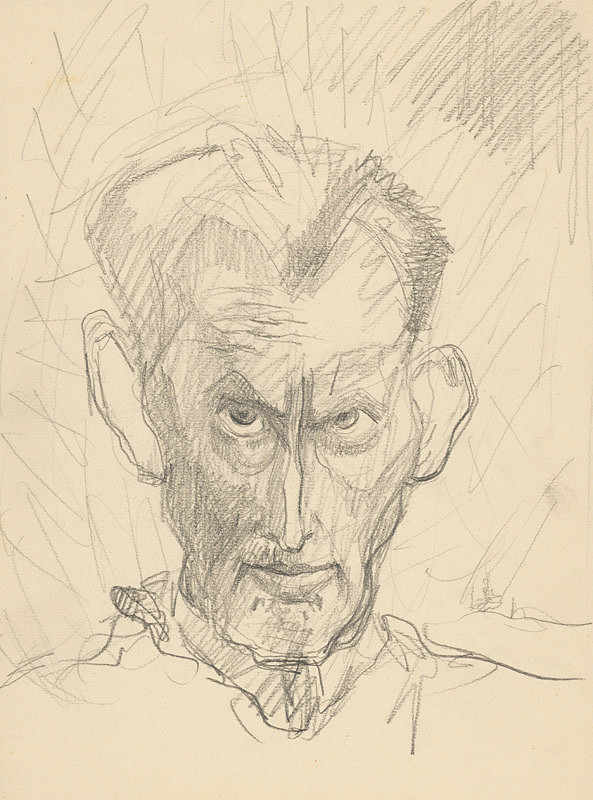 Arnold Peter Weisz-Kubínčan – Self-Portrait