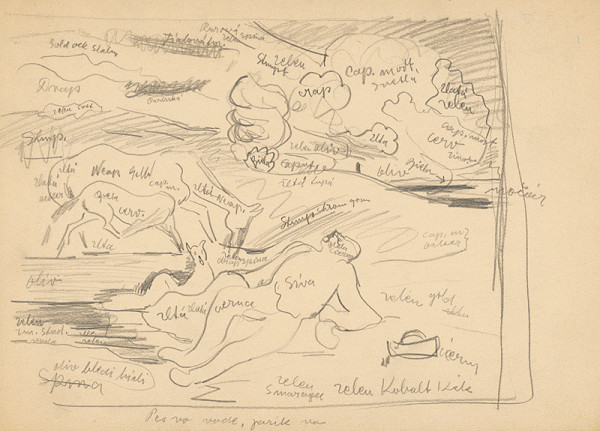 Arnold Peter Weisz-Kubínčan – Štúdia maľby - Farby 