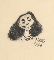 Karol L. Zachar – Karikatúra herečkyMárie Bancíkovej 