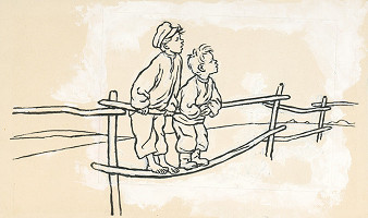 Ľudovít Ilečko – Dvaja chlapci 