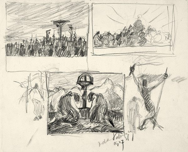 Zolo Palugyay – Štyri kresbové štúdie 