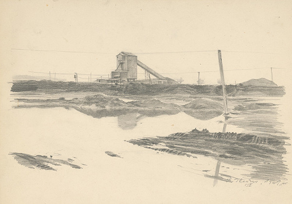 Ľudovít Ilečko – Building VSŽ - Muddy Landscape