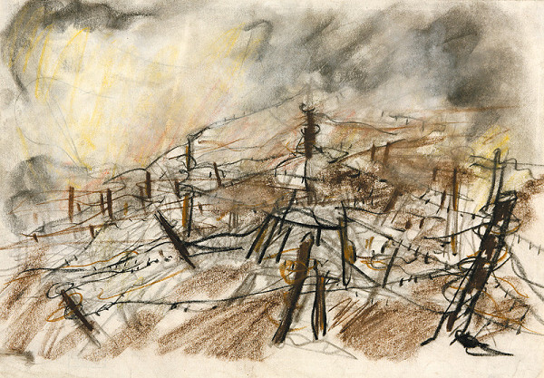 Zolo Palugyay – Obstacles from Barbed Wire 