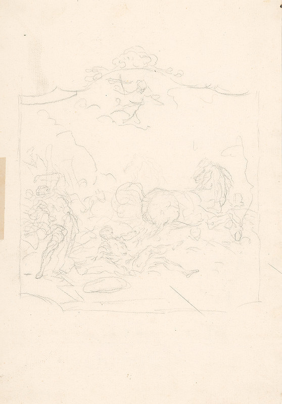 Taliansky majster zo 17. storočia – Bojová scéna 