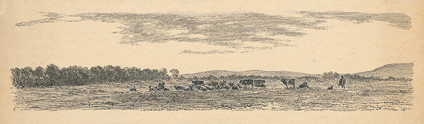 Ľudovít Ilečko – Stádo kráv