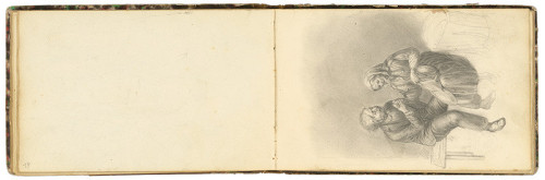 František Belopotocký – Starší pár sediaci na lavičke 