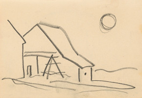 Miloš Alexander Bazovský – Skicár/Chalupy 