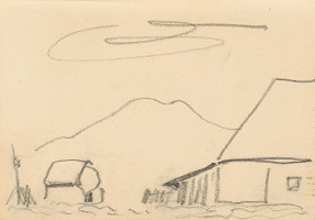 Miloš Alexander Bazovský – Skicár/Chalupy 