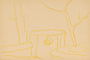 Miloš Alexander Bazovský – Sketch-book/Krajina s bránou 