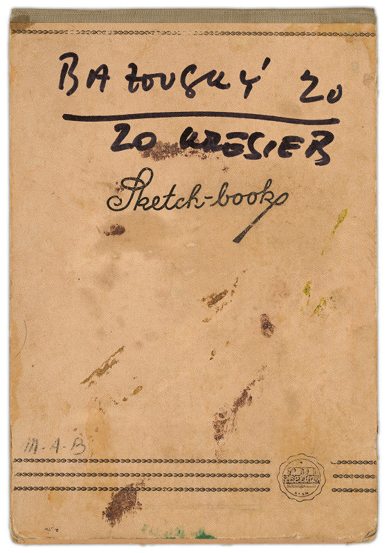 Miloš Alexander Bazovský – Sketch-book (20 voľných kresieb)