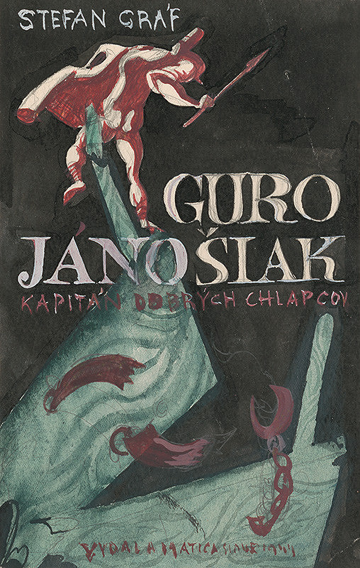 Ján Novák – Návrh na obálku ku knihe Štefana Gráfa Juro Jánošiak