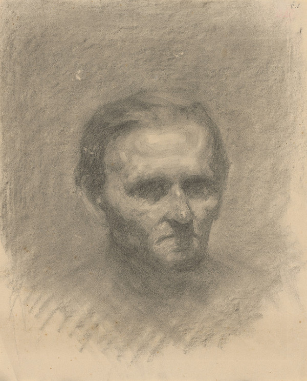 Eduard Putra – Head Study of a Man