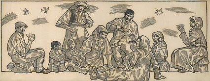 Josef Liesler – Návrh na sgrafito II. 