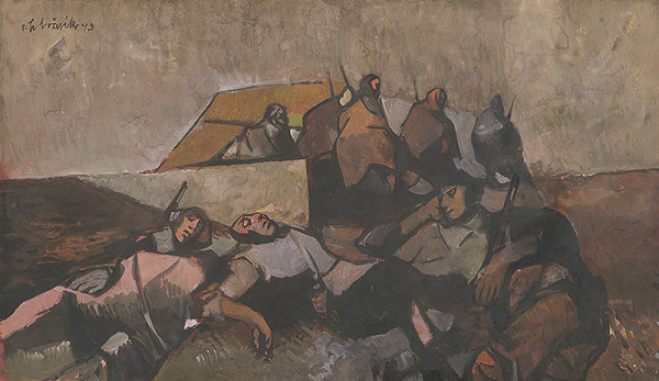 Vincent Hložník – Odpočinok partizánov