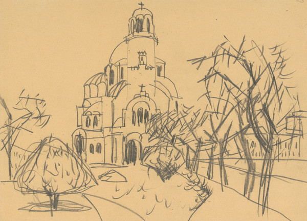 Peter Matejka – Štúdia románskeho kostola 