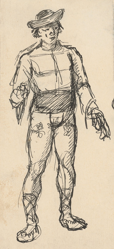 Ladislav Treskoň – Folk Costume Study 