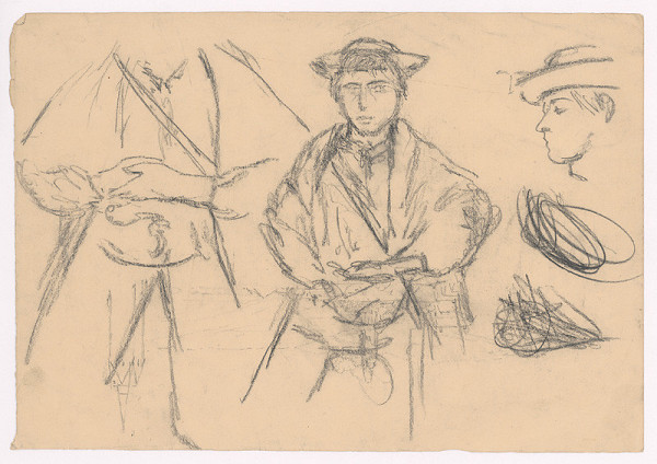 Ladislav Mednyánszky – Štúdia bačov 