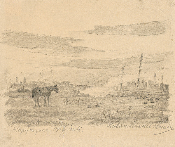 Elemír Halász-Hradil – Koník 