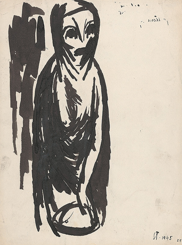 František Studený – Grieving Mother 