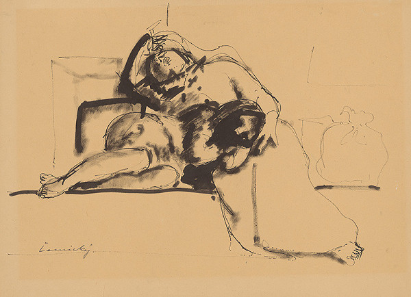 Ladislav Čemický – Third Class of a Train 