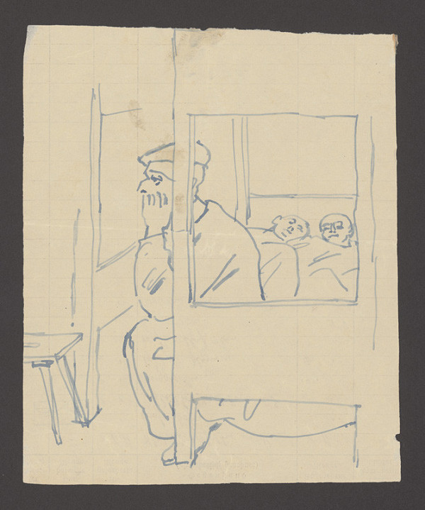 Jozef Fedora – Wooden Pallets in a Concentration Camp Cell 