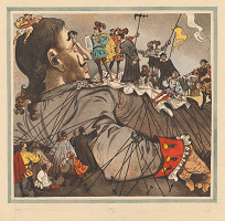 Vincent Hložník – Gulliver poviazaný v zemi trpaslíkov 