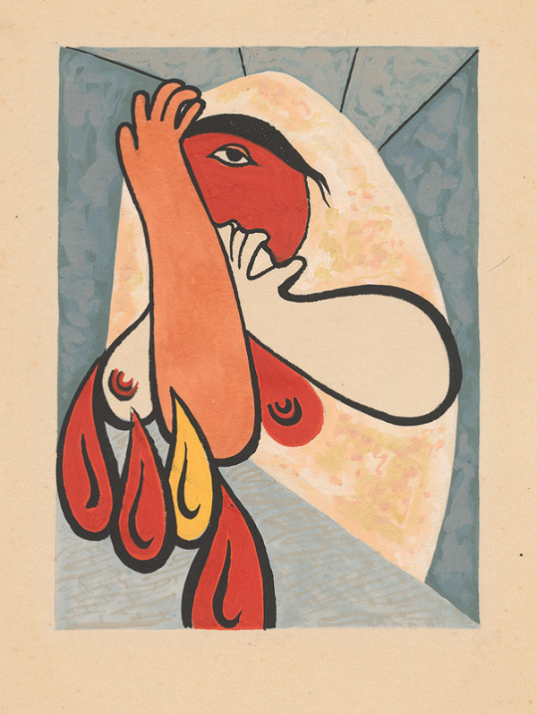 Mikuláš Galanda – Fire (Crying Woman)