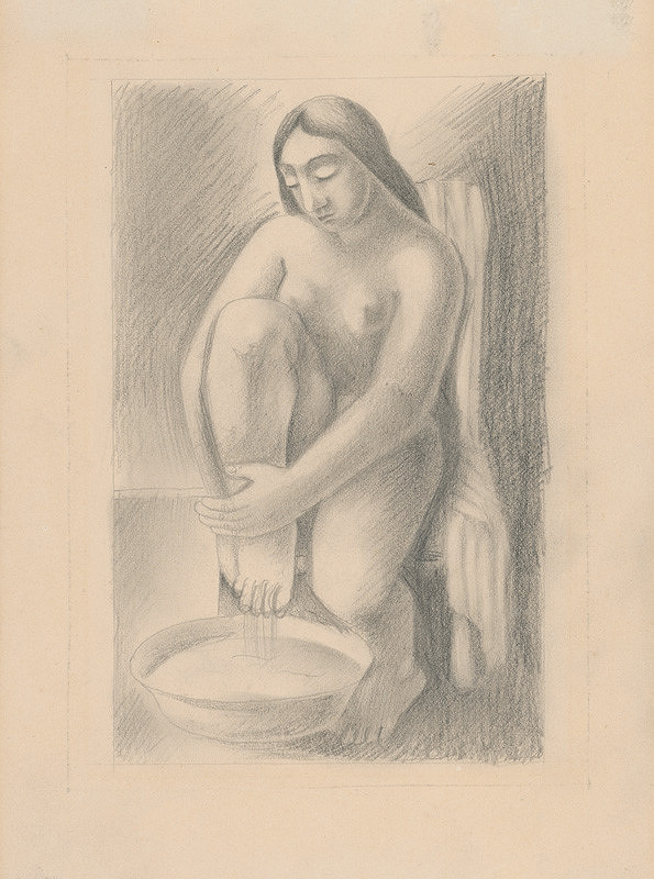 Mikuláš Galanda – Umývanie nôh 