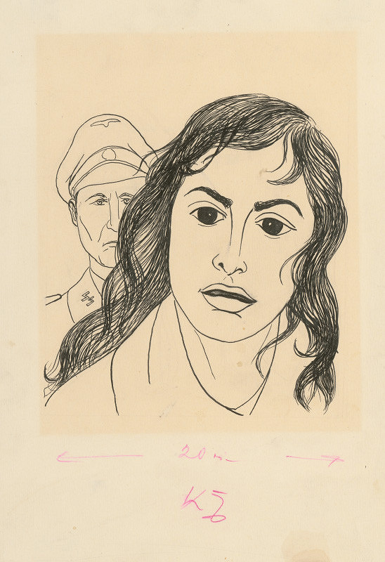 Oľga Hoffstädterová – Jewish Star on the Coat 