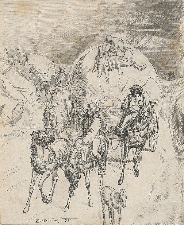 František Zvěřina – Zvážanie pod Tatrami 