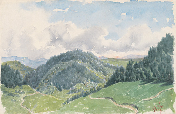 Friedrich Carl von Scheidlin – Horská krajina
