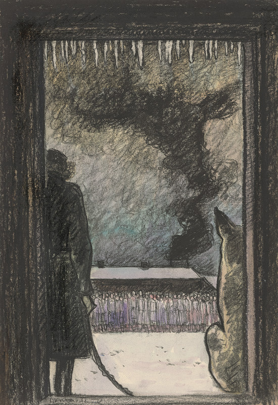 Imrich Weiner-Kráľ – Nástup v tábore 