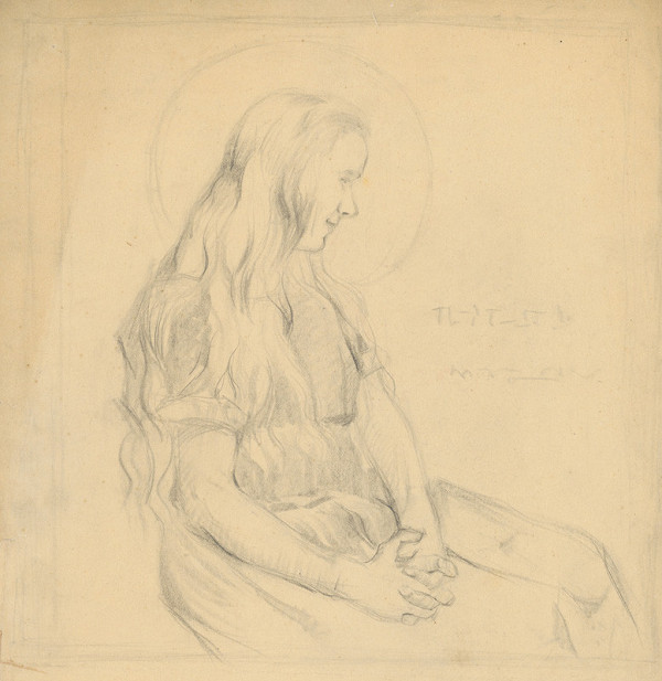 Štefan Polkoráb – Study for a Saint