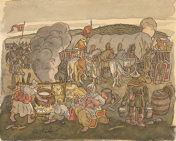Jan Hála – Husitský tábor 