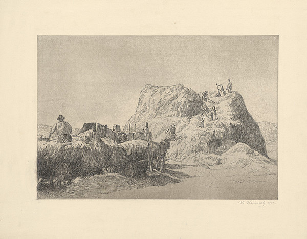 Viktor Hermély – Threshing I.  