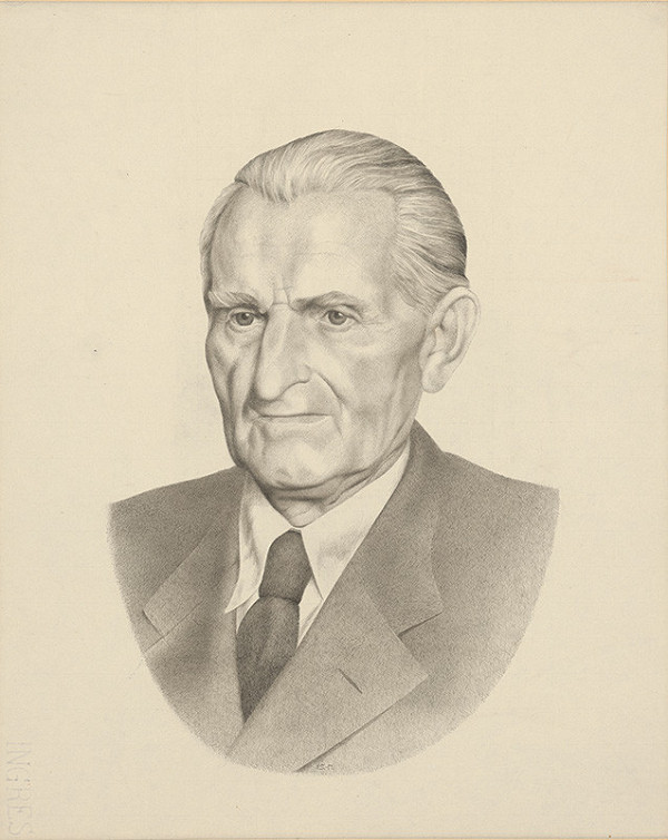 Ester Šimerová-Martinčeková – Portrait of J. Botta 