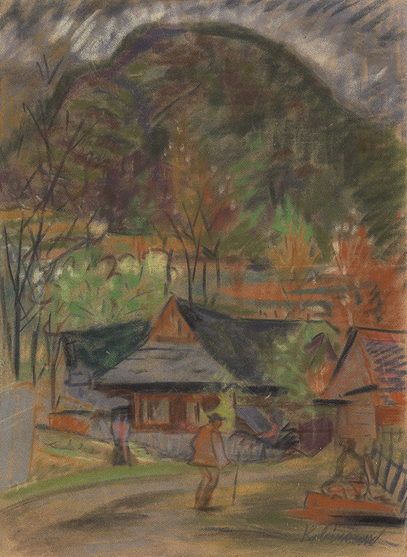 Arnold Peter Weisz-Kubínčan – In a Village