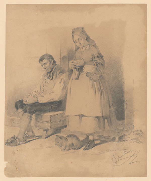 Friedrich Carl von Scheidlin – Odpočinok